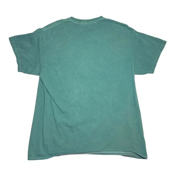 Urban Outfitters Psychedelic Green Shirt Size Large - Picture 2 of 3